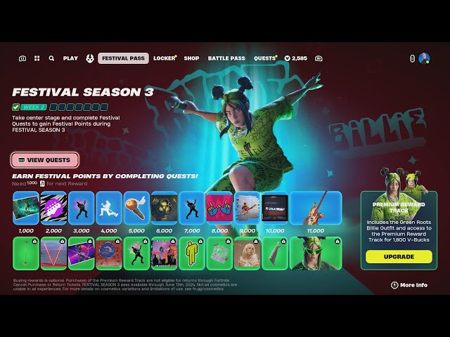 Fortnite Festival Season 3 Battle Pass Has An EXCLUSIVE Item That Will NEVER Return!