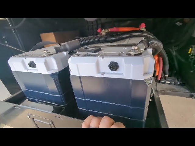 Epoch 12V 460ah Installed in RV LiFePO4 Deep Cycle Battery San Diego