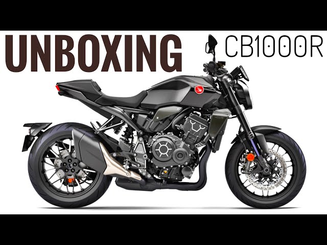2024 CB1000R BLACK EDITION - Unboxing