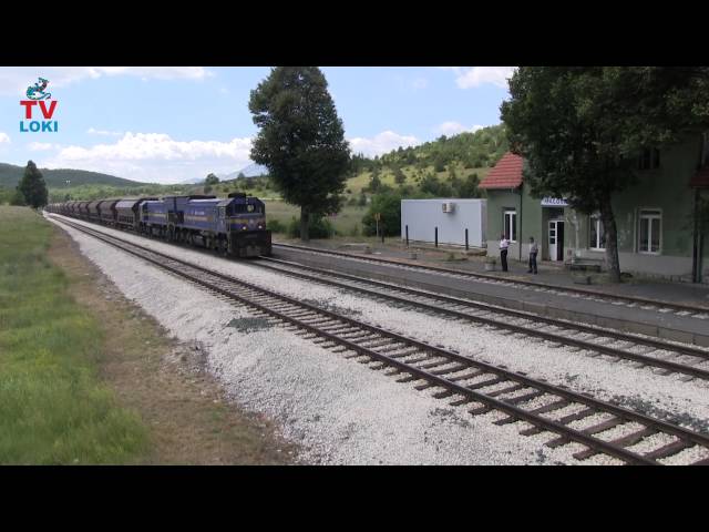 Diesel freight train in Croatia, Malovan