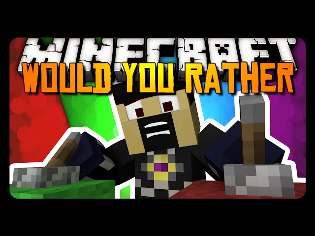 Minecraft Mini-Game | WOULD YOU RATHER? | Dirty Edition!