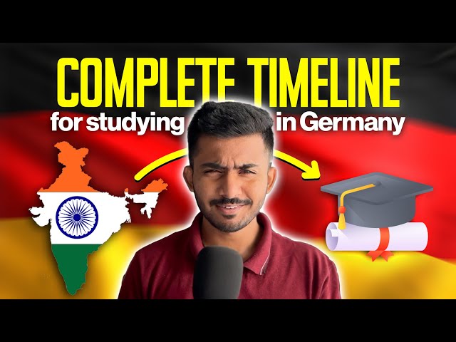 Complete Timeline for Studying in Germany | When to Start?
