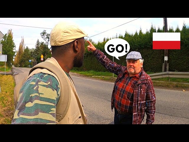 How Do Polish Villagers React To a Black Foreigner? (Social Experiment)