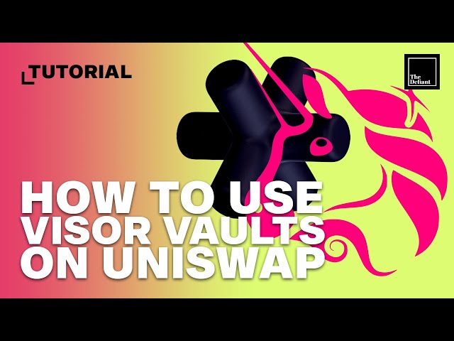 LP like a boss using Visor's Uniswap V3 vaults