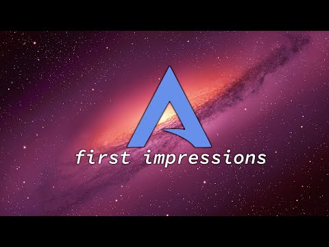 ArcoLinux - First Impressions and Install