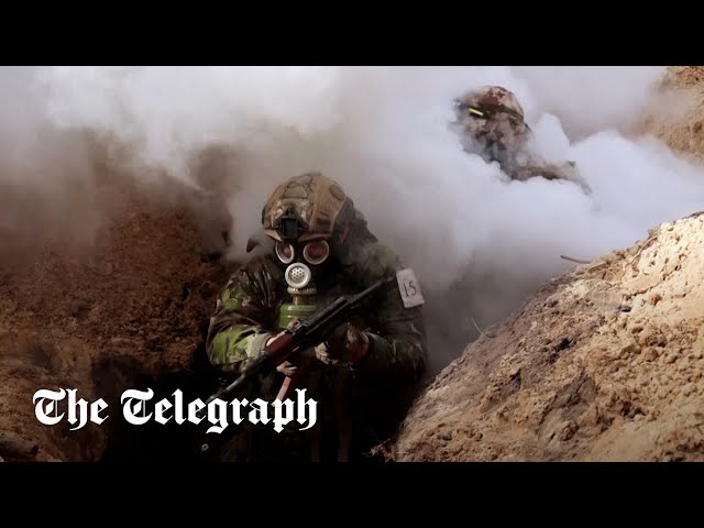Russia accused of using tear gas in Ukraine