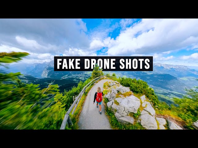 9 stunning Insta360 X4 Fake Drone Shots