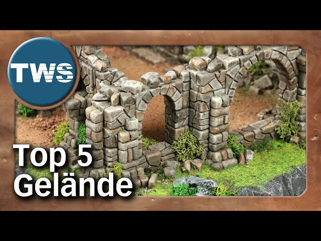 Making of: my top 5 terrain pieces and favorite TWS projects (tabletop, wargaming, best of)