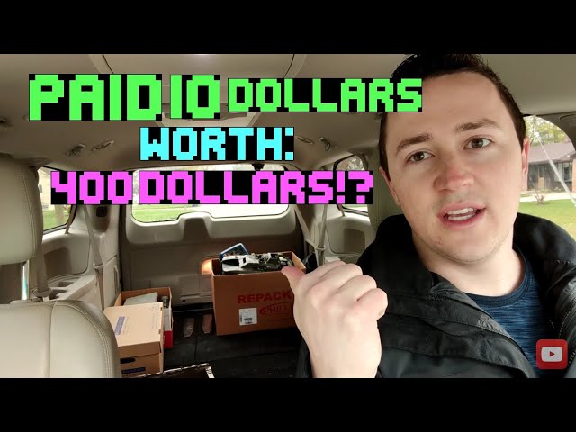 What did I buy for $10 that is worth $400!? Live Garage Sale Finds, Season 3, Episode 5