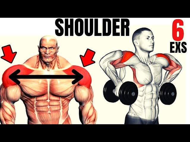 6 BEST SHOULDERS WITH DUMBELLS ONLY / Les meilleurs exercises musculation épaules avec haltères