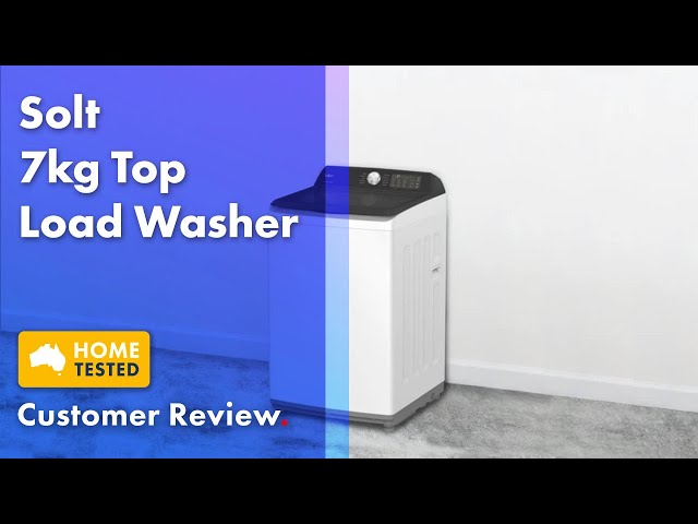 Concierge Member Bonnie Reviews the Solt 7kg Top Load Washer | The Good Guys