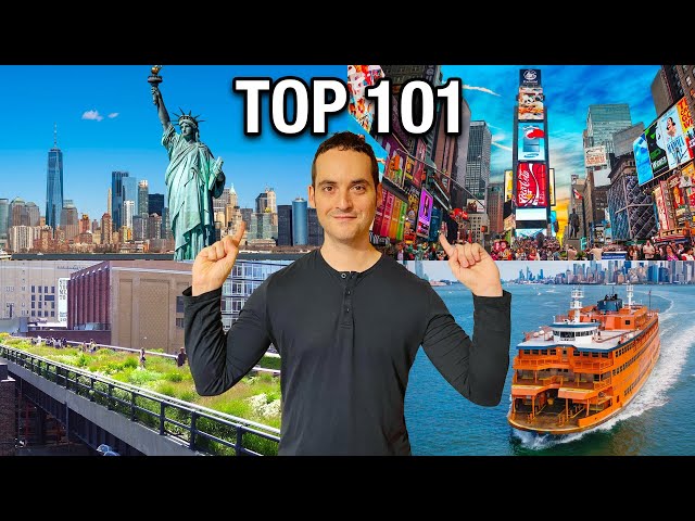 Top 101 NYC Places You MUST Visit Before You Die! (Full Documentary)