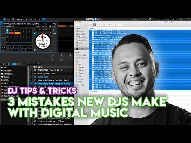 3 Mistakes Beginner DJs Make With Digital Music - DJ Tips & Tricks