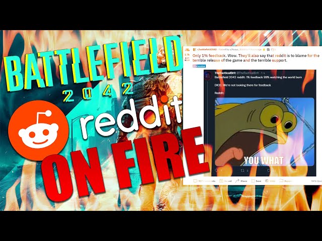 THE BATTLEFIELD 2042 REDDIT IS ON FIRE!