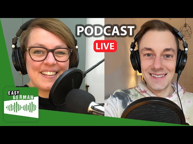 Tatütata, die Feuerwehr ist da! | Easy German Podcast 112 (LIVE)