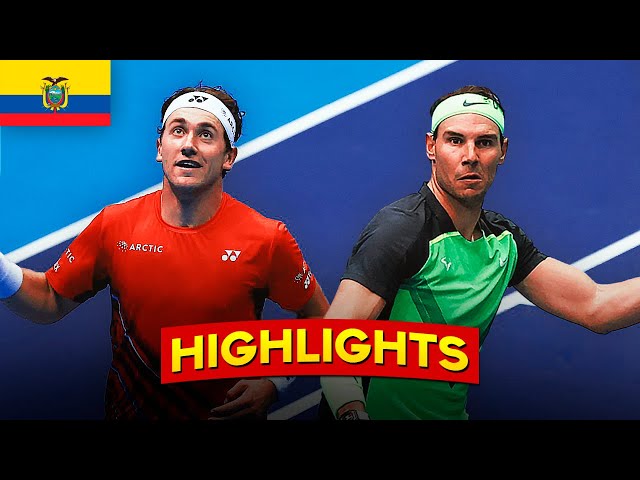 Nadal vs. Ruud ● Ecuador Exhibition 2022 (Highlights)