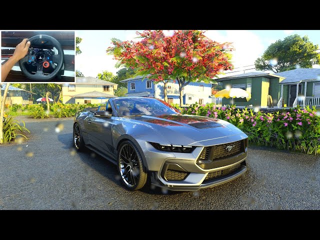 The Crew Motorfest - Ford Mustang GT 2024 - Steering Wheel Gameplay