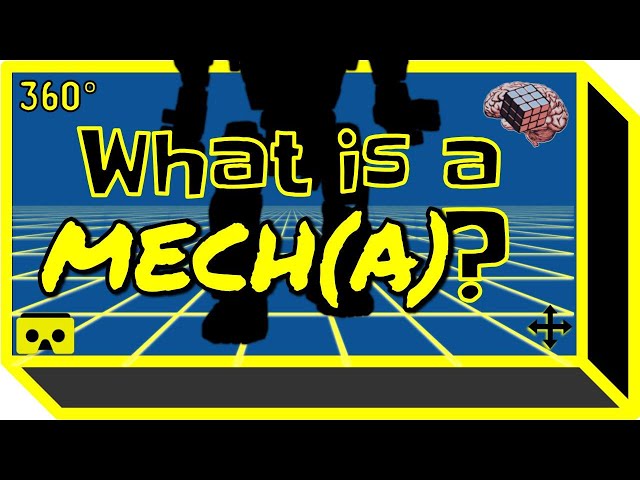 360° What is a Mech? 3D Virtual Reality VR of Mecha History in Anime, Movies and Real Life (in 4K)