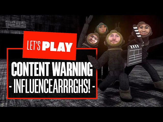 Let's Play Content Warning PC Gameplay! - INFLUENCEARRRRRGHS!!! (ft. @MrVg247  & @dicebreaker )