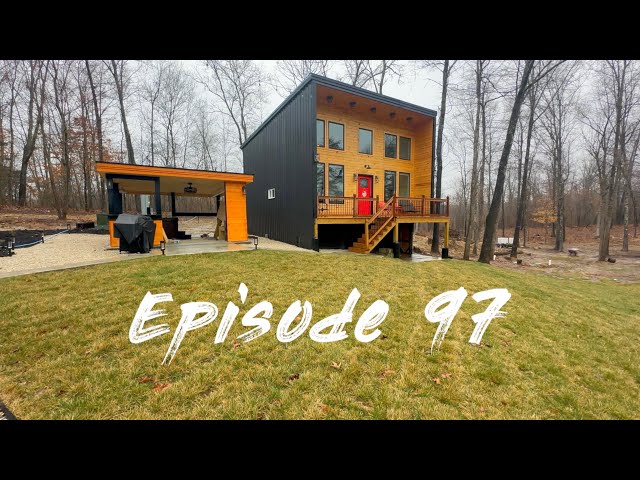 Cabin Build Ep 97: Hot Tub is ready!