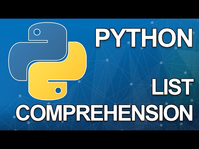 Working with List Comprehension in Python