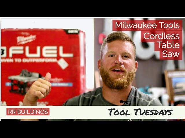 Milwaukee Cordless Table Saw: Tool Tuesdays