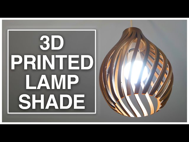 Awesome 3D Printed Lamp Shades With Fusion 360