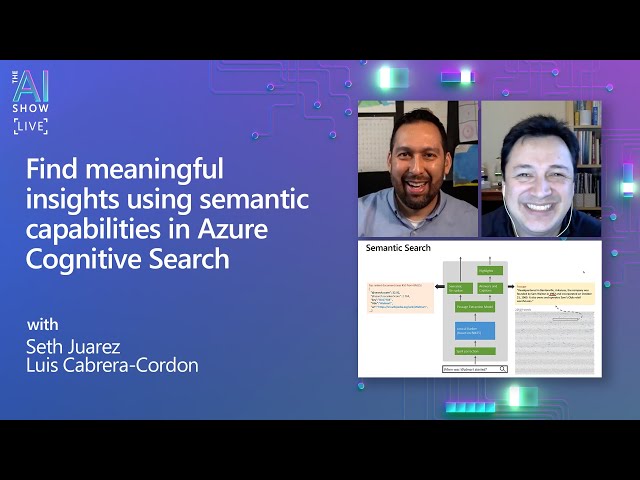 Find meaningful insights using semantic capabilities in Azure Cognitive Search