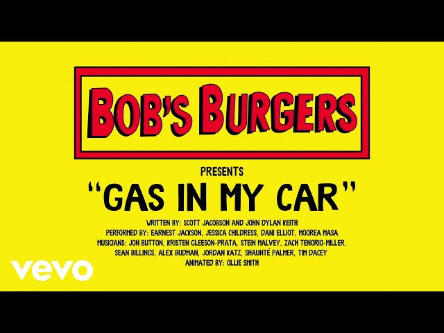Earnest Jackson - Gas in My Car (From "Bob's Burgers"/Lyric Video)