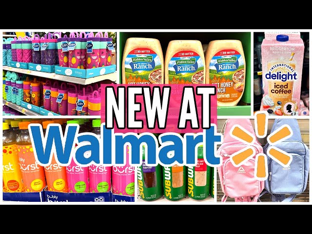 Walmart Shop With Me / New at Walmart + Grocery Shopping