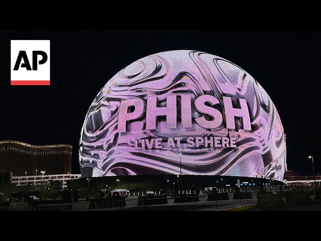 Phish is using the Sphere's technology to give fans something different