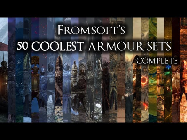Detailed Discussions on 50 of Fromsoft's Coolest Armour Sets - Complete