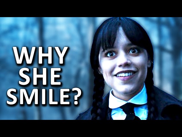 Shocking Reason Behind Wednesday Smile In Episode 7