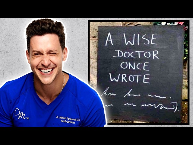 Doctor Reacts To PERFECT Medical Memes