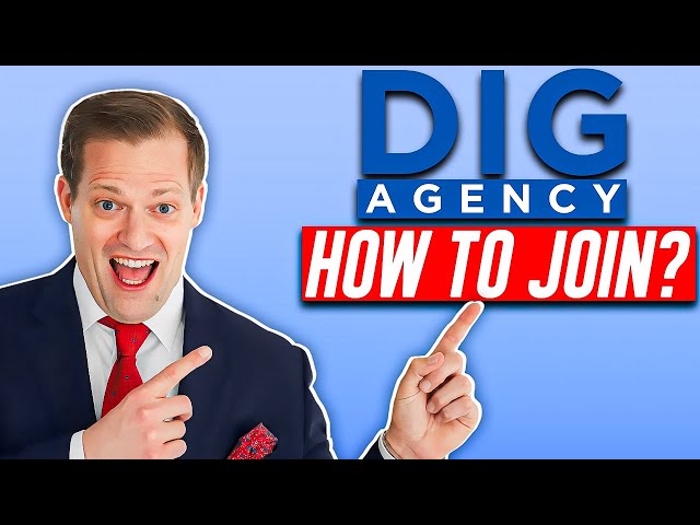 Watch This If You're READY To Join The DIG Agency!