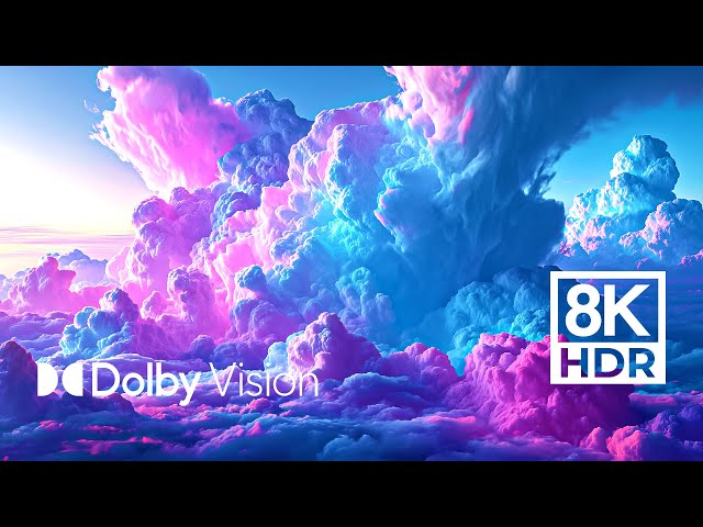 REFRACTIVE CLOUDS (Dolby Vision®) 8K HDR - DREAM IN 60FPS
