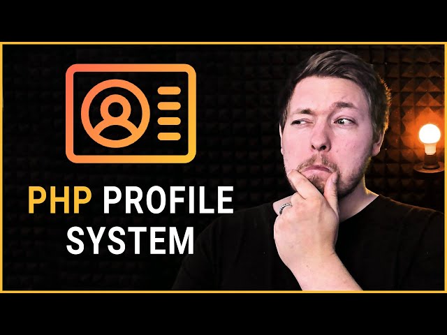 How To Create a User Profile Page in PHP | OOP PHP & PDO | PHP User Profile Page System