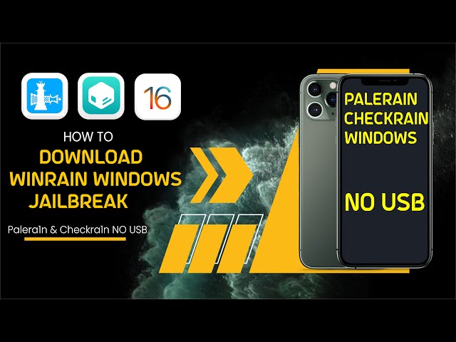 Download Winra1n Windows Jailbreak iOS 15 / 16.6 for Palera1n & Checkra1n Windows NO USB Jailbreak