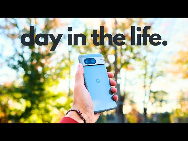 A Day In The Life with the Pixel 8 - A University Student's Review