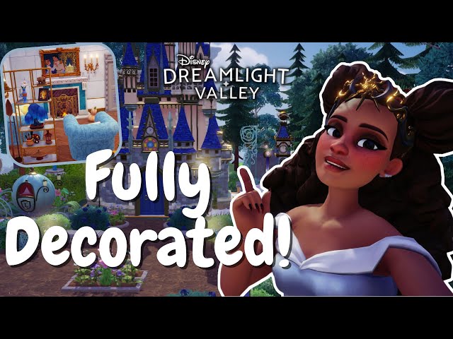Let's Tour My Fully Furnished Palace! | Disney Dreamlight Valley