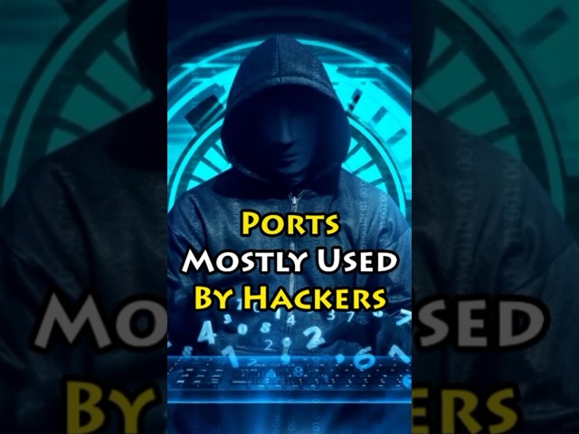 Ports Mostly Used By Hackers #amadercanvas