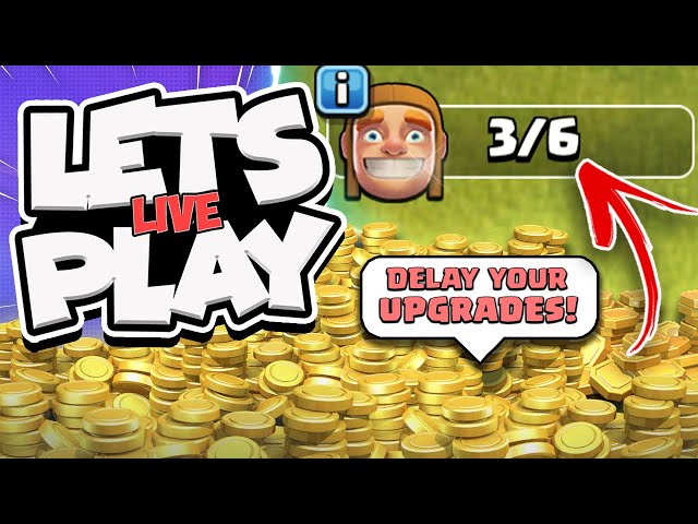 Biggest Upgrade Mistake Ever! TH12 F2P Series Live! (Clash of Clans)