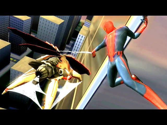 The Amazing Spider-Man (Wii) - Walkthrough Part 6 - Hunter Fight 1 (No Damage)