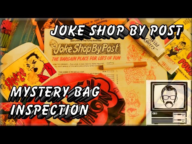 Joke Shop By Post Mystery Bag Opening | Matchrite Agent | Nostalgia Nerd