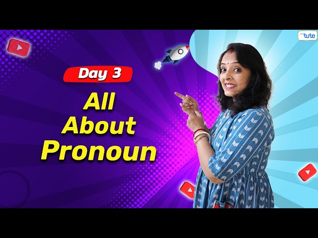 Pronoun Definition with Examples: Understanding Parts of Speech | English Grammar Day 3 | 2024