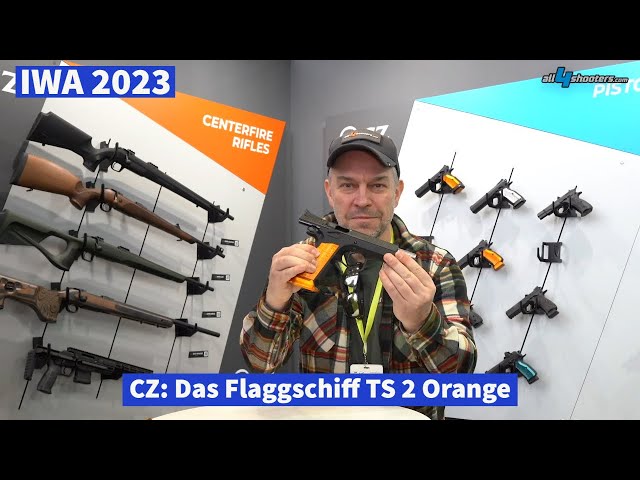 IWA 2023: Neues Wettkampfmodell der Serie von Česká zbrojovka – die CZ TS 2 Orange