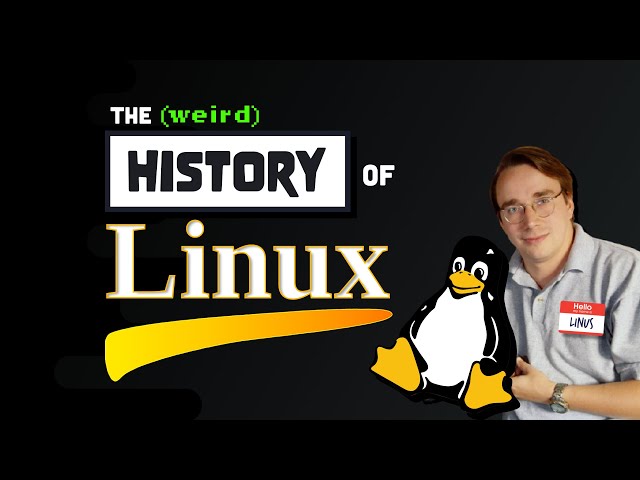 Why so many distros? The Weird History of Linux