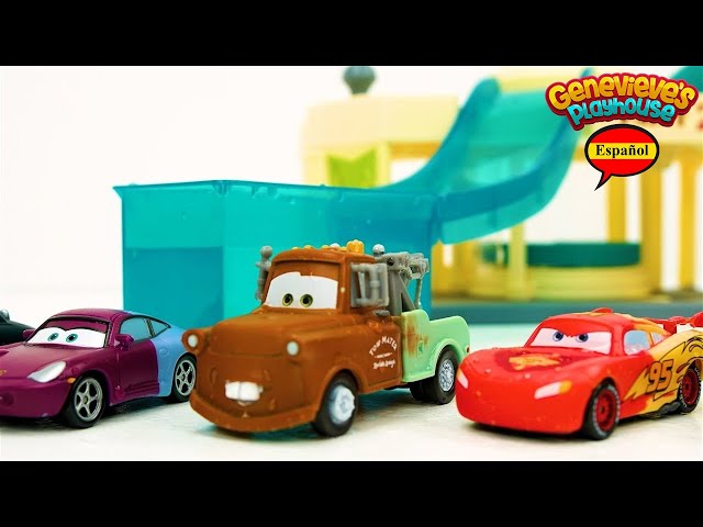 ¡­Aprende los Colores con Video Educativo para Niños! Carros de Disney