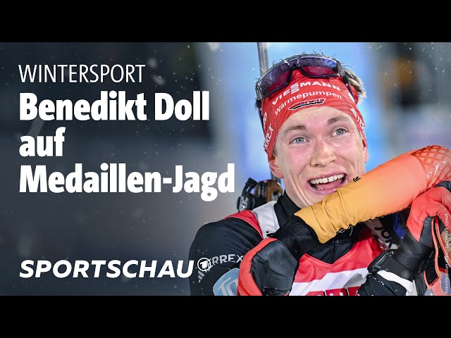 Biathlon-WM: Benedikt Doll auf Medaillen-Jagd im Einzel l Sportschau