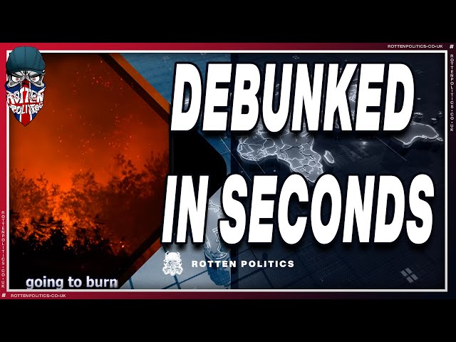 Climate disasters debunked in seconds